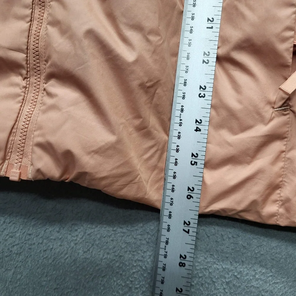 Adidas Women Jacket M Peach Windbreaker Primegreen Insulated Basic 3‎ Stripe